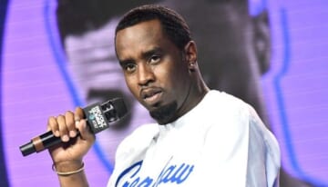 Rapper Sean 'Diddy' Combs attends the REVOLT & AT&T Summit in 2019